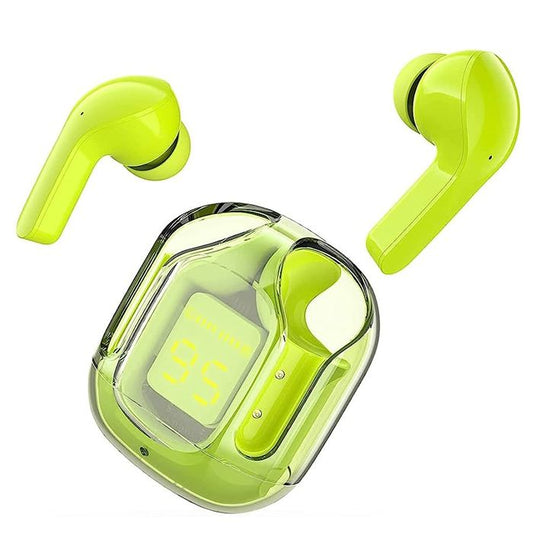 Air 31 Tws Original With Big Packing Transparent Earbuds Bluetooth 5.3v Green